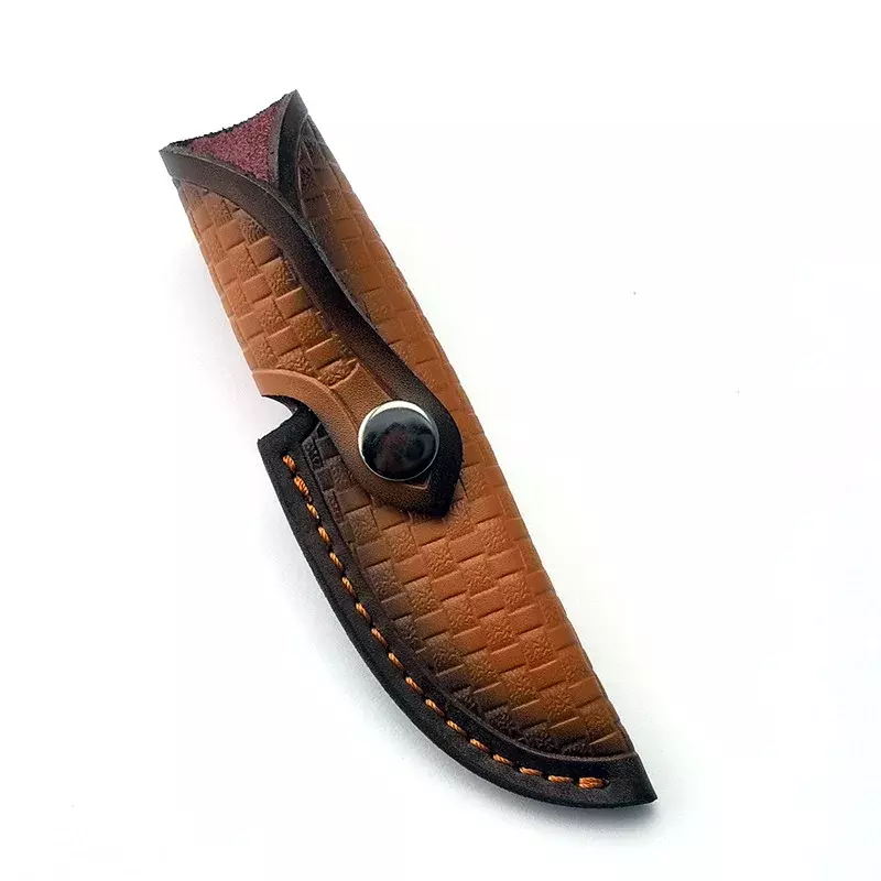 Swayboo Home DIY Messer Ledertasche Rindsleder Material Tasche tragen Werkzeuge Zubehör für Messer mit fester Klinge
