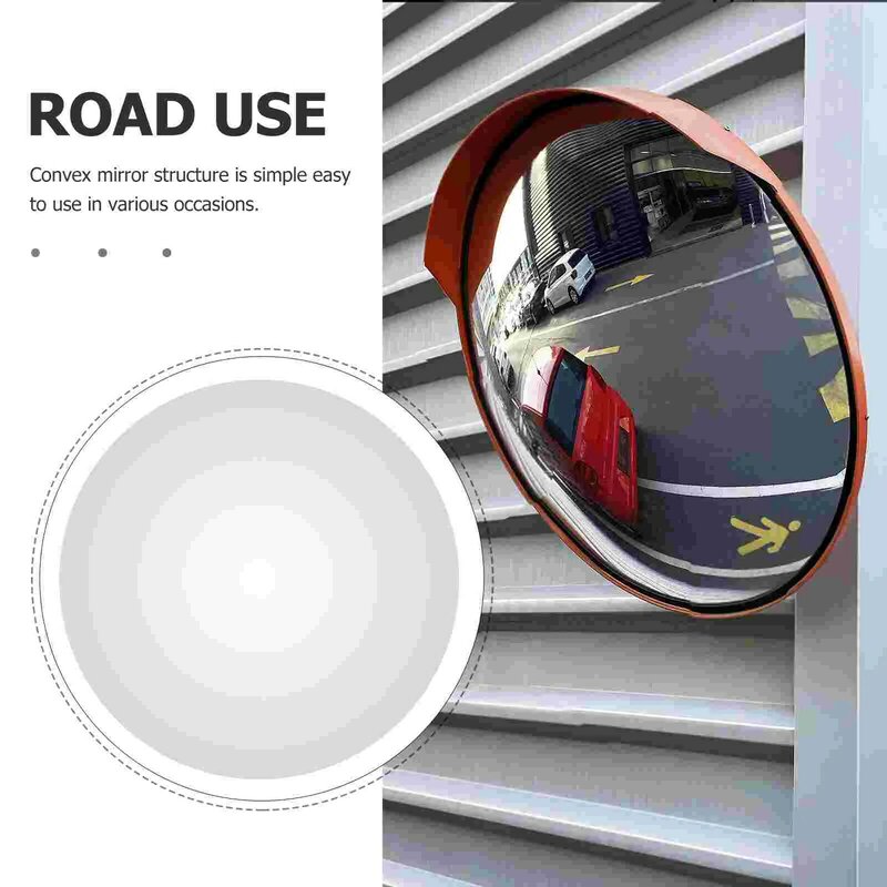 Espejos de seguridad convexos portátiles para carretera, asistencia de tráfico, espejos de seguridad