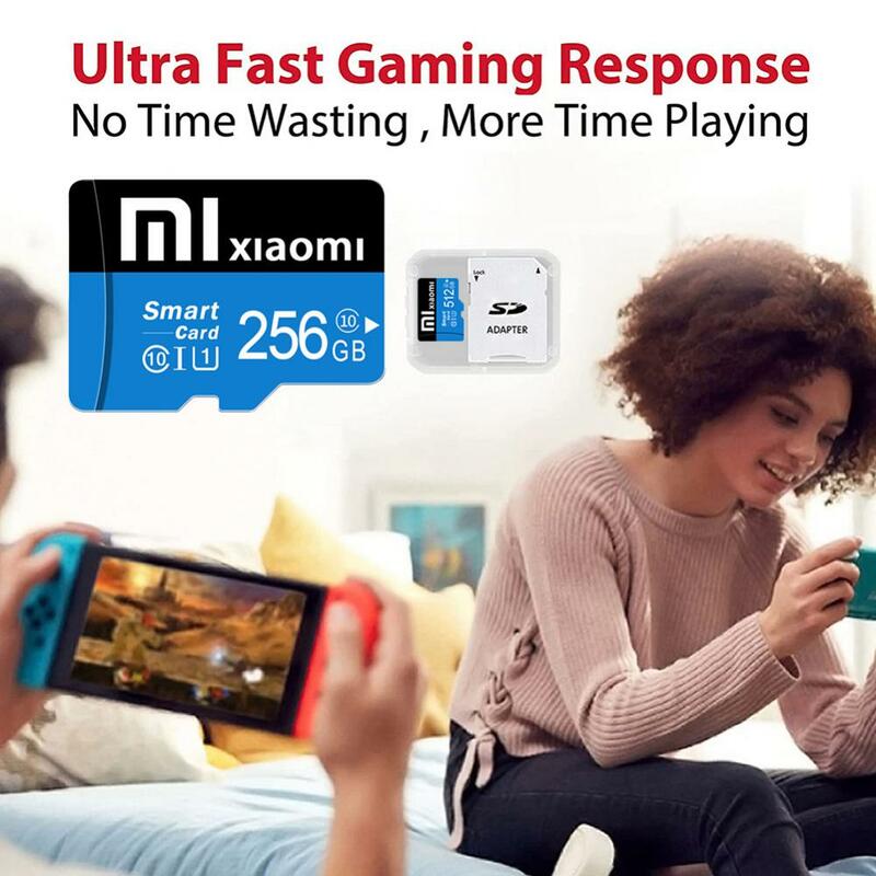 MIJIA-Carte mémoire haute vitesse pour Nintendo, Xiaomi Tarjeta Drive, TF SD, 2 To, 1 To, 512 Go, Micro TF SD, Irritation, 10 SD