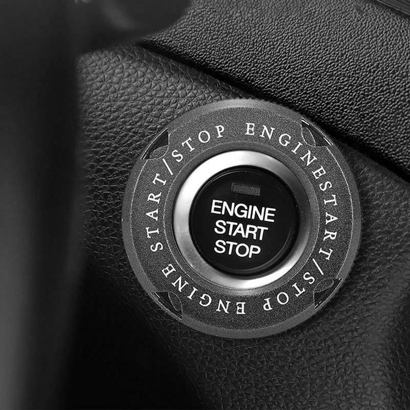 Obrotowa osłona przycisk Start samochodowej jednym dotknięciem metalowy samochód wyłącznik zapłonu nakładka ochronna ozdoby do wnętrza samochodu pokrywy pierścienia rozruchu motocykla