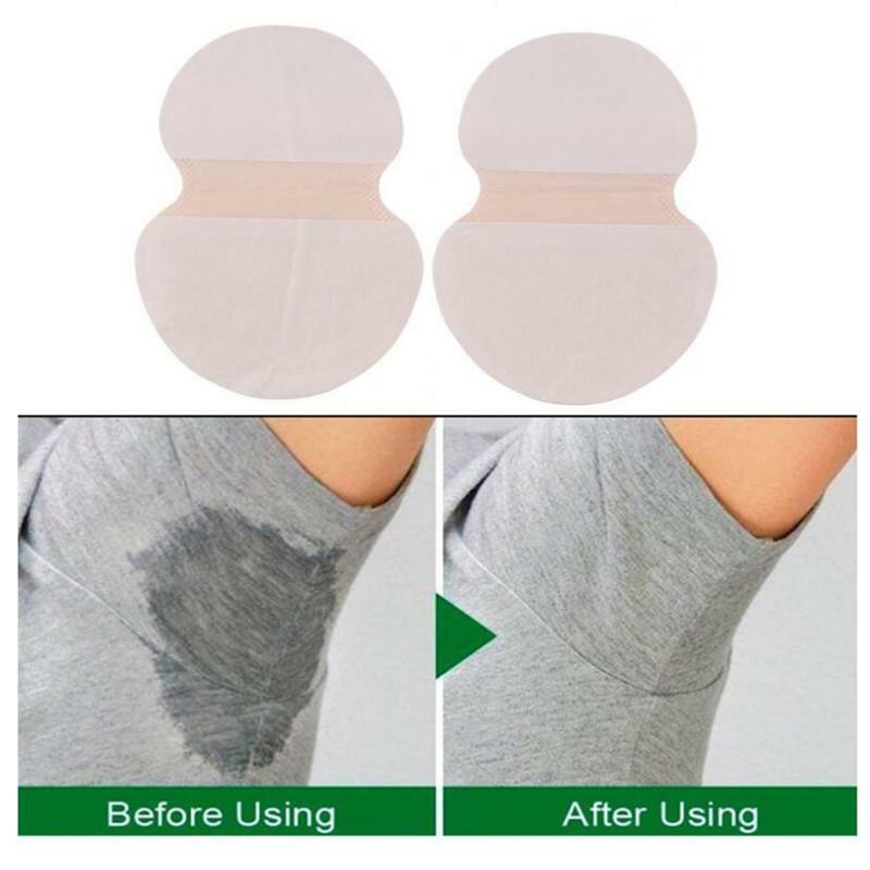 Almohadilla de transpiración para el cuidado de las axilas, protector absorbente de almohadillas desodorantes para el verano, 100/50/30/10 piezas