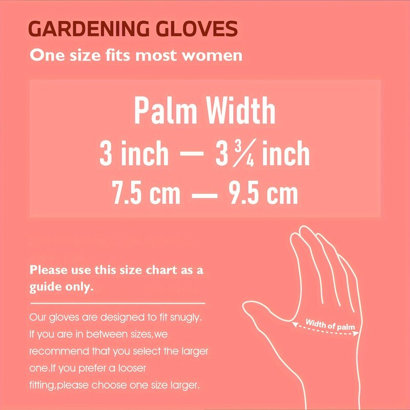 3 Pairs Women's Colorful Gardening Gloves, Nitrile Foam, for Digging, Planting, Weeding - Nail & Finger Protection, Unisex
