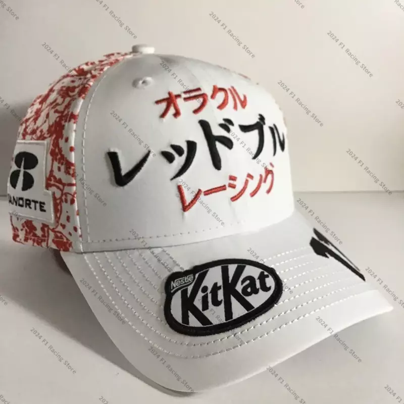 Casquette de baseball GP Sergio Perez, chapeau d'équipe F1 Bull Verstappen, casquette de Formule 1, chapeaux de moto MOTO, Japon, 2024