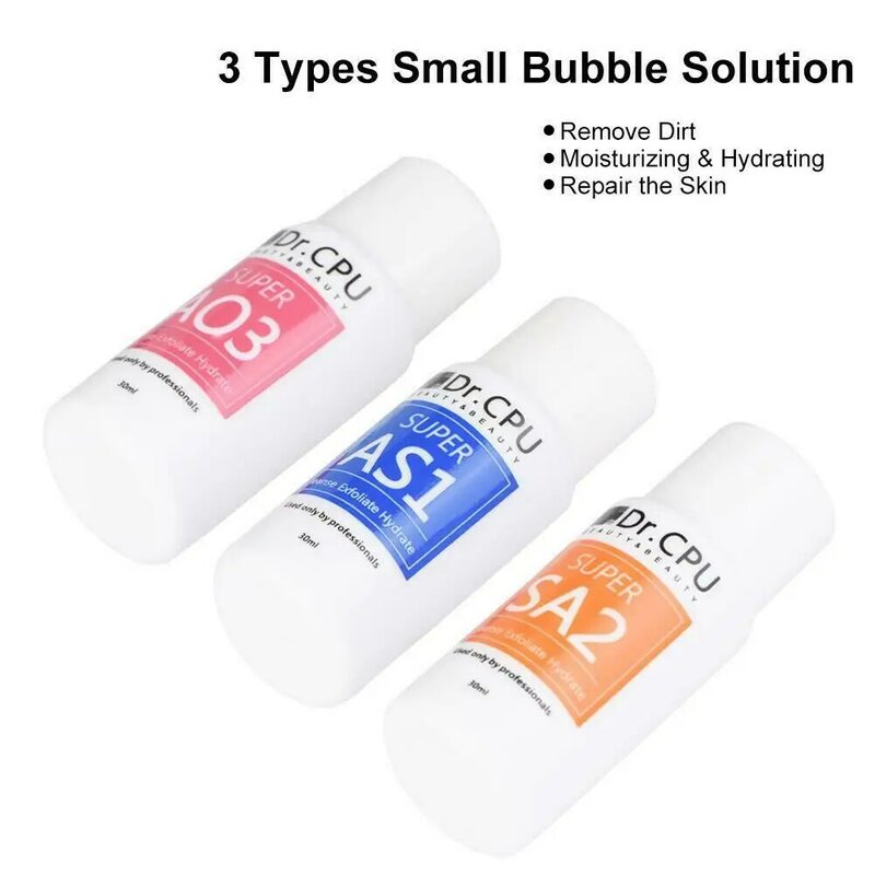 30ML Concentrated Solution Hydrating Liquid Face Serum For Hydro Dermabrassionl Machine Skin Deep Cleaning Anti Aging Skin Care