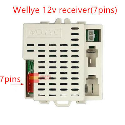 wellye 12v Children electric car parts 2.4G 7 pins Bluetooth receiver kid's toys motorcycle wireless accessories for BeRica