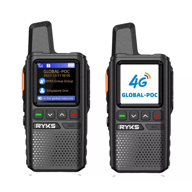 4G LTE Network Radio Walkie Talkie Phone Mobile Ham Amateur  Walkie Talkie city anti-interference