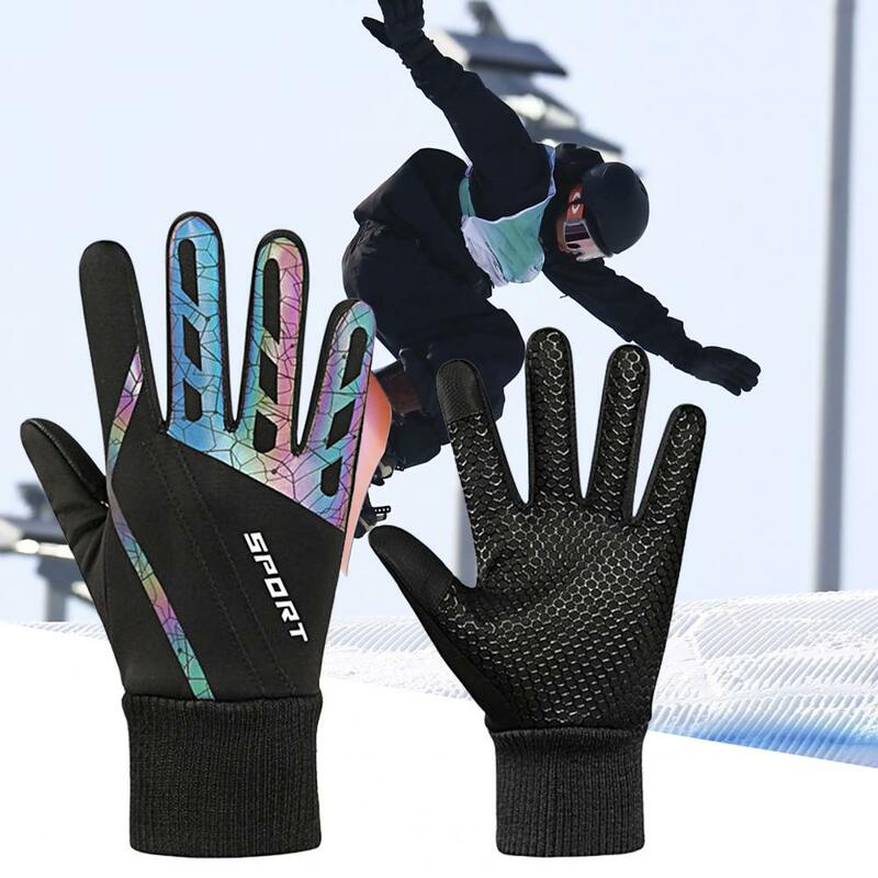 Windproof Skin-touching Waterproof Anti Skid Gloves for Outdoor Sports
