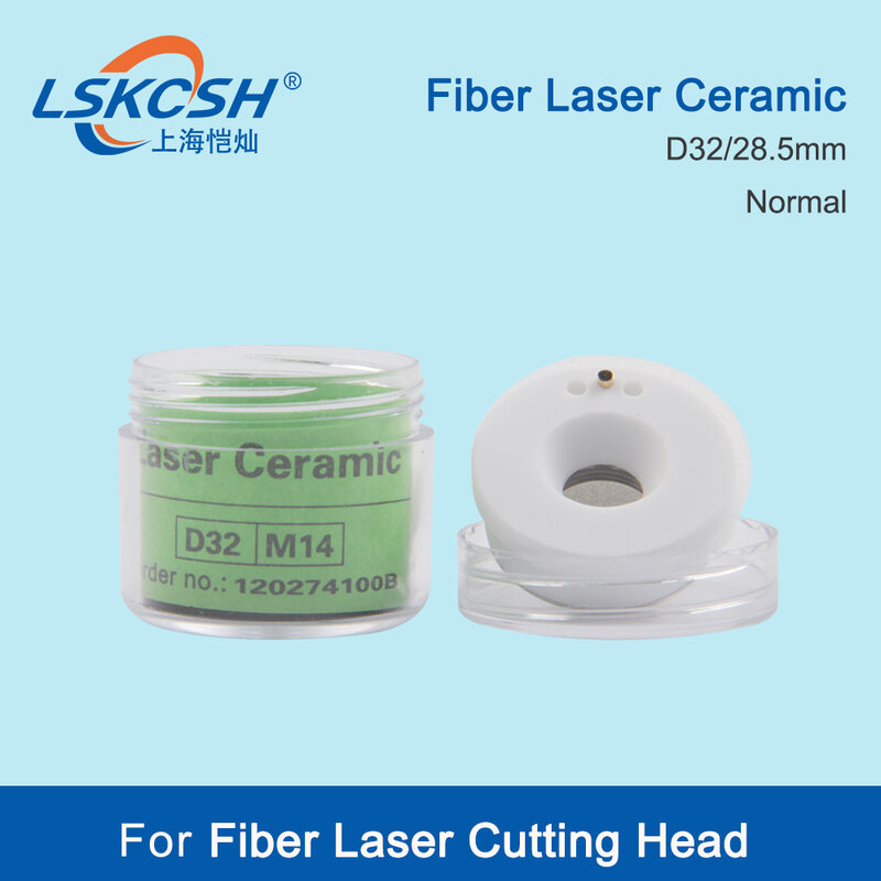 Lskcsh laser cerâmica bico titular dia.32mm/28.5mm para raytools bodor fibra cabeça de corte a laser bt240s bm109 bm111 bm114s m14mm