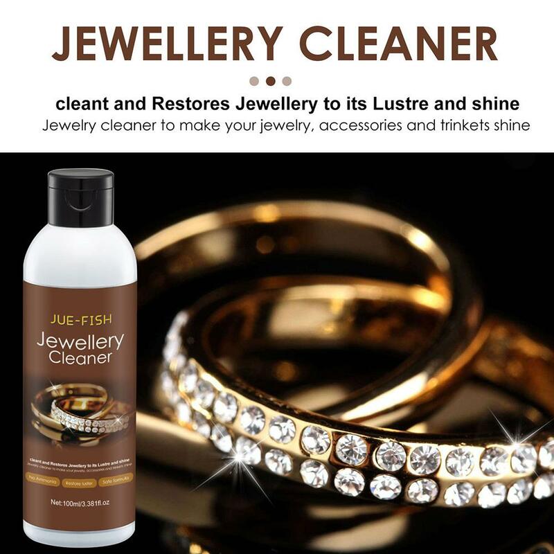 100ml Jewelry Cleaning Concentrate Ultrasonic Solution Glasses Lens Cleaner Liquid For Cleaning Dust And Fingerprint Tool M1R6