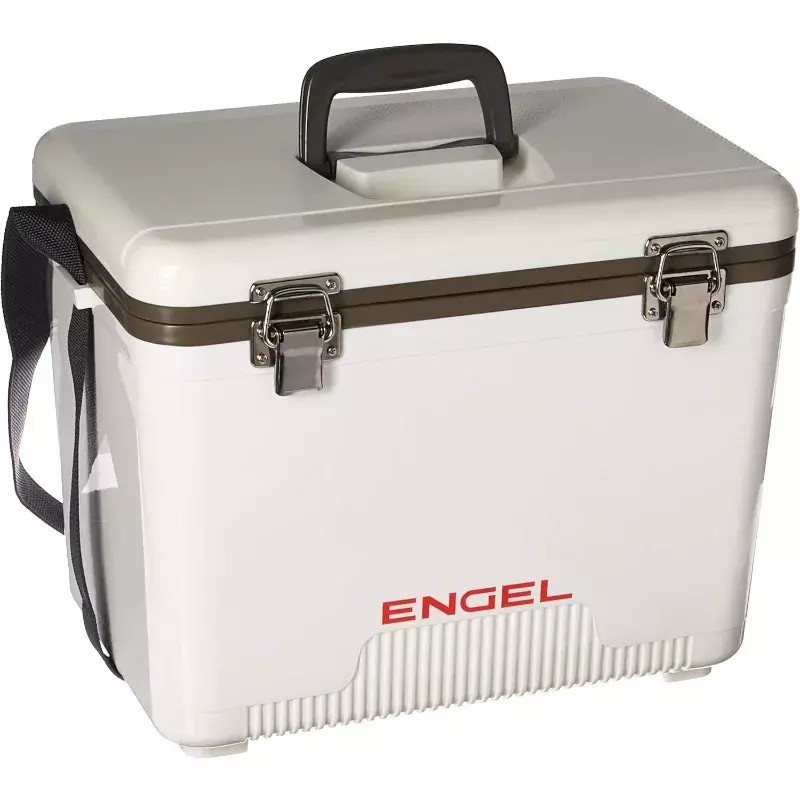 Engel Uc19 19qt Lekvrij, Luchtdicht, Drybox Koeler En Kleine Hard Shell Lunchbox Voor Mannen En Vrouwen