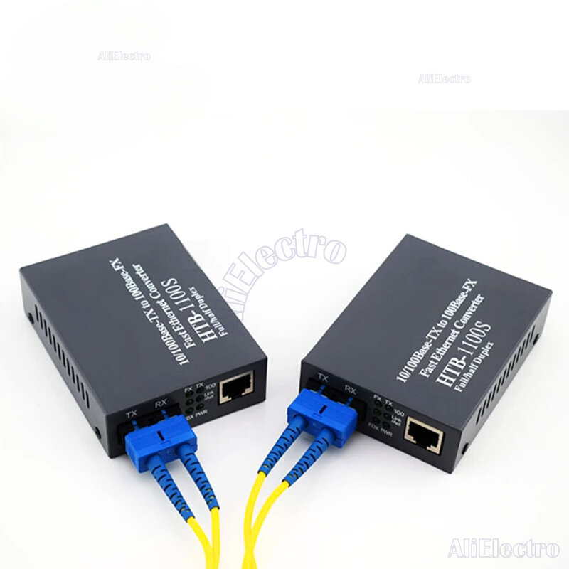 HTB-1100S A/B 25Km Single-Mode Single-Fiber Wdm Vezel Media Converter Een Maat 1310nm-tx Sc 10/100Mbps B 1550nm-tx