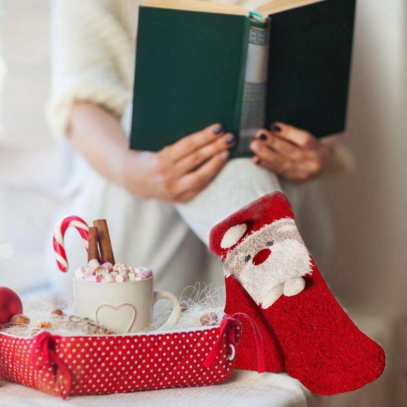 Пушистые Носки, милые эластичные Смешные пушистые носки унисекс на Рождество, праздник, поставка, Уютные теплые пушистые носки для зимы, спальни, гостиной