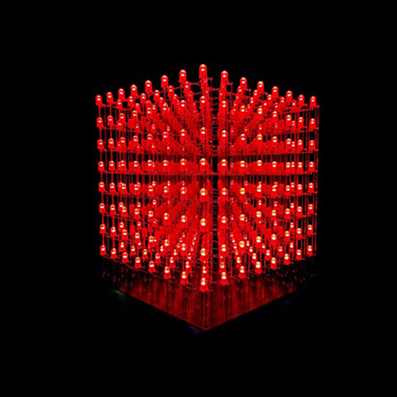 Набор электроники «сделай сам», светодиодный куб 8x8x8