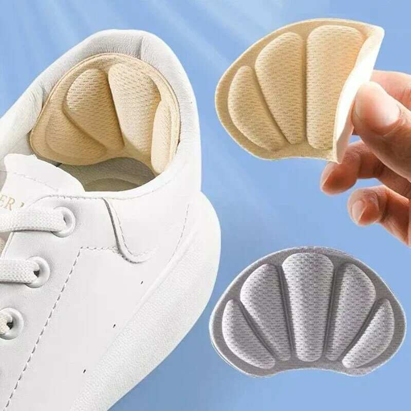 2-12 pezzi adesivi per la cura dei piedi adesivi per il tallone riempitivo in spugna inserti adesivi per la schiena proteggi le scarpe da ginnastica cuscinetti morbidi adesivo antidolorifico Pad antiusura