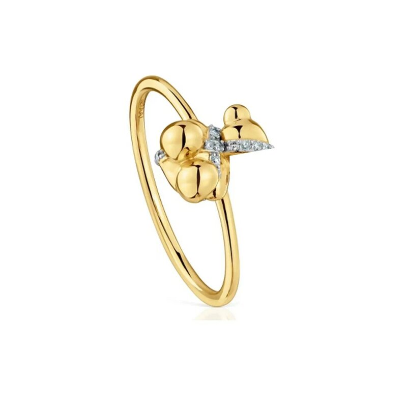 Новинка 2024, классическое женское кольцо с испанским медведем, модная великолепная штука, идеальный подарок на праздники