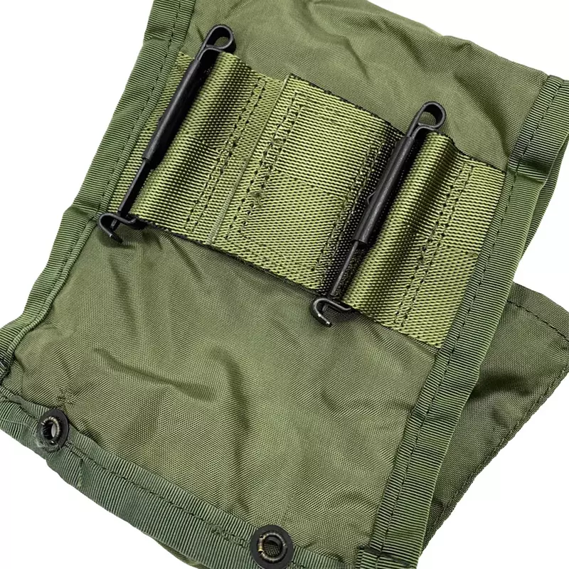 Bolsa de primeros auxilios médica militar, almacenamiento pequeño verde Vintage, bolsa de almacenamiento de la Segunda Guerra Mundial (sin caja)
