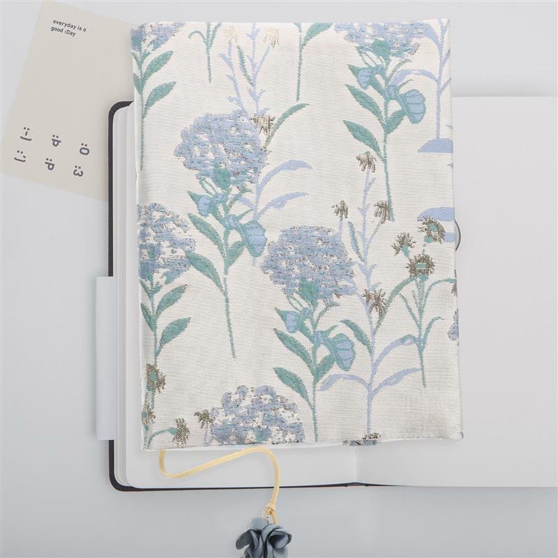 Boek Hoes Mouw Beschermer Paperback Covers Wasbare Decoratieve Boeken Bloemen Stof Rits Reis Mouwen