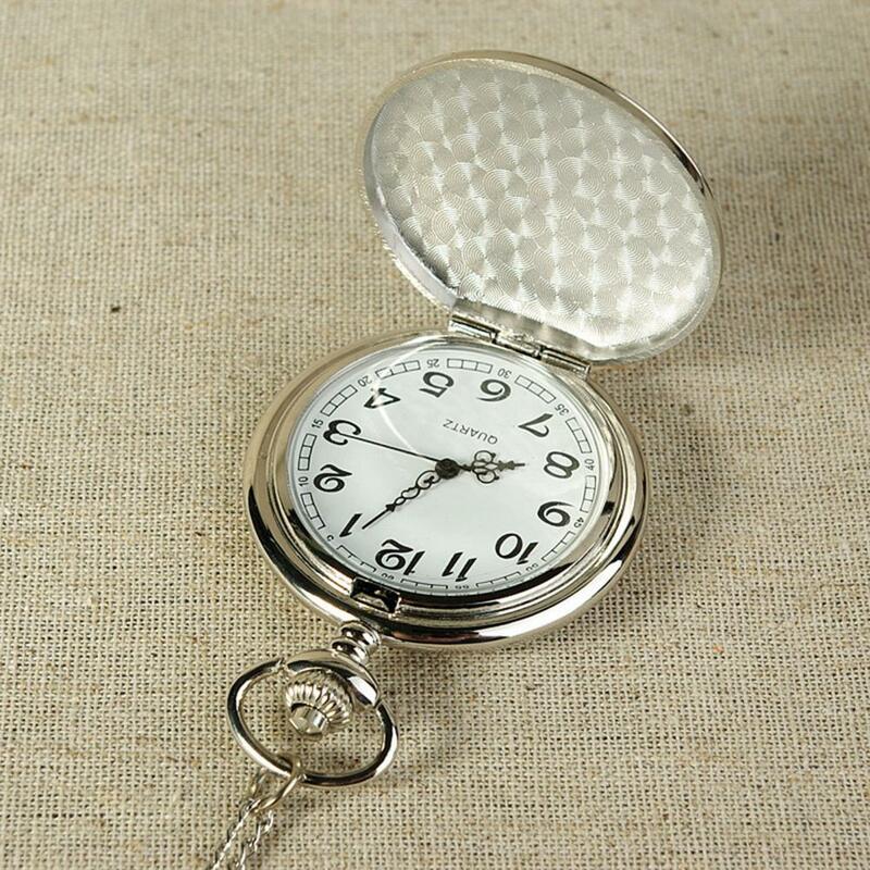 Orologio da polso da tasca con puntatori leggeri Vintage orologio da tasca da uomo da donna orologio leggero tutto abbinato per la festa