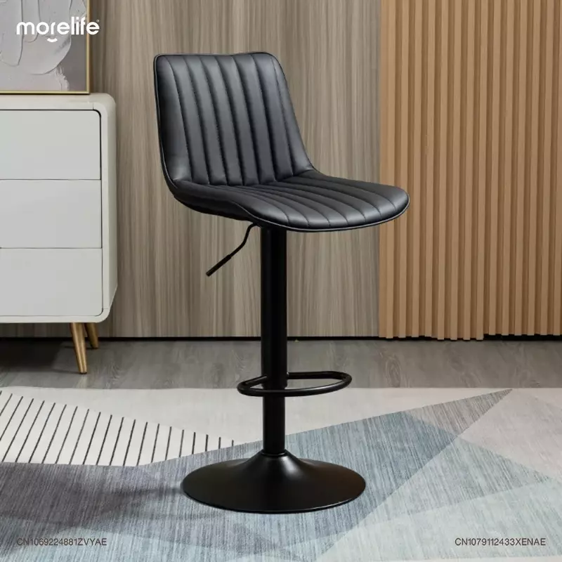 Nowe nowoczesne minimalistyczne krzesło barowe Luksusowy podnoszony obrotowy stołek Styl skandynawski Kawiarnia Krzesła na ladę Art Stołki barowe do kuchni