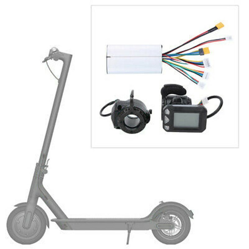 Versatile Electric Scooter Bike with 24V Controller and LCD Monitor Features a High Quality Carbon Fiber Frame