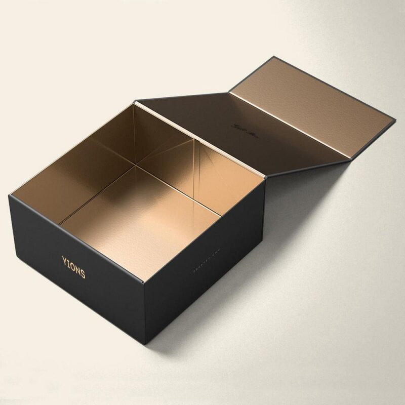 Prodotto personalizzato formato personalizzato scatola magnetica rigida in carta di cartone riciclabile confezione regalo magnetica pieghevole di lusso con