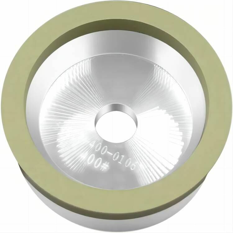 100mm Vitrified Diamond Cup Grinding Wheel For Grinding PCD PCBN Tool