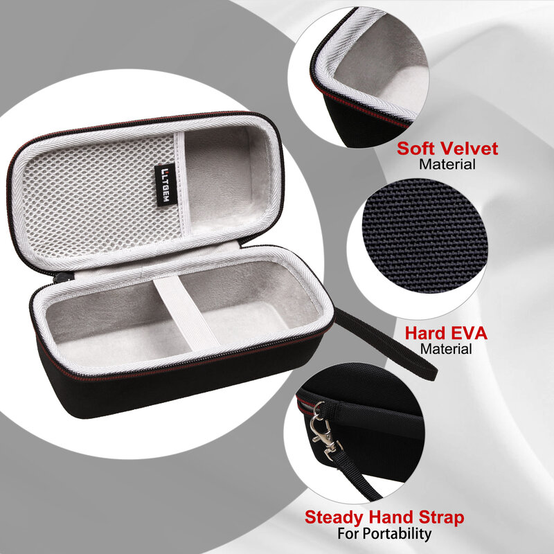 LTGEM Hard Travel Storage Carrying Case for Conair GIRLBOMB Shaver-Travel Carrying Electric Razor Hard Case