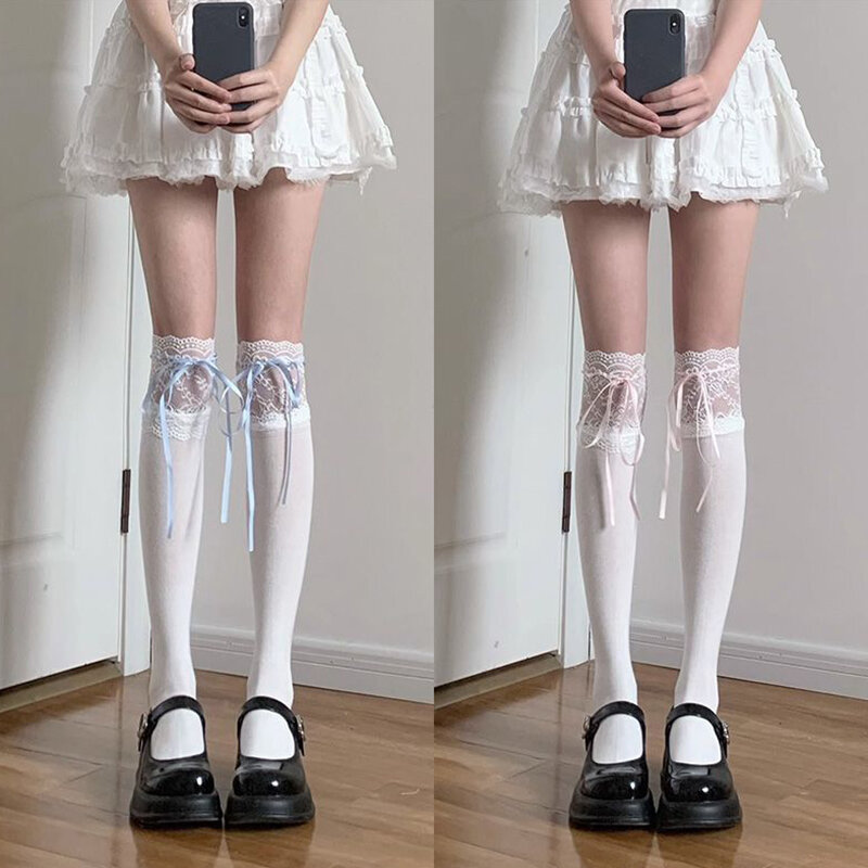 Jk weiße Baumwolle Frauen bequeme Sport trend Mode Mid-Barrel japanische Ins mit den gleichen Kalbs ocken Lolite Student süß