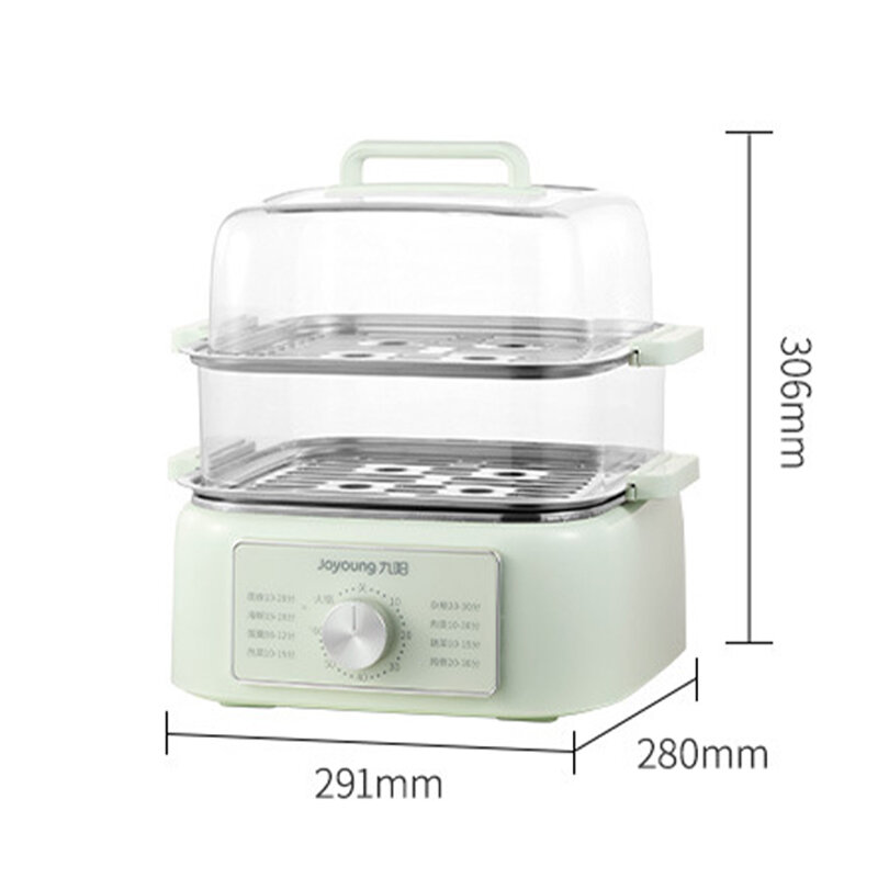 Joyoung electric steamer multifunctional household capacity multi-layer steamer box steamer breakfast machine