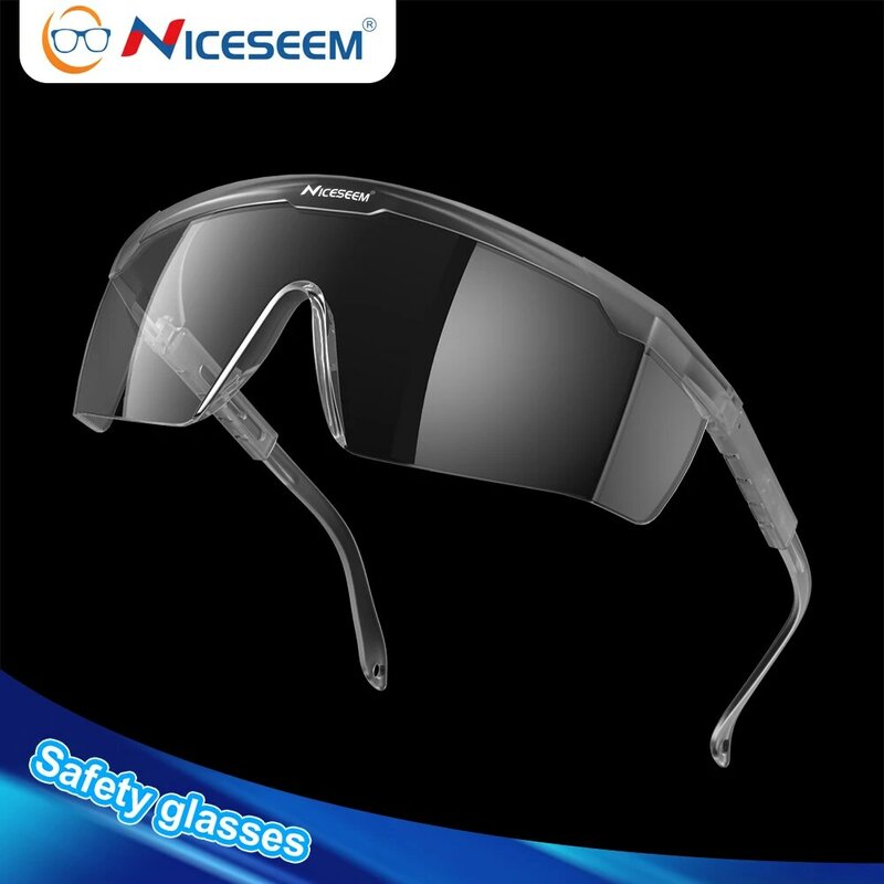 نظارات حماية للعين للعمل ، نظارات واقية ، مضادة للضباب ، شفافة ، أنيقة ، مقاومة للغبار ، سلامة ، عمل ، CE ، AnsiZ87 ، موضة ، الأعلى مبيعًا