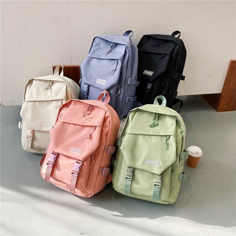Waterproof Book Bag High Quality Nylon Large Capacity Backpack Travel Backbag Students