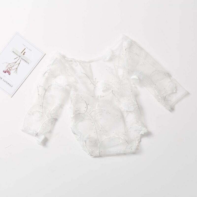 Newborn Photography Props  Baby Organza Baby Photography Suit