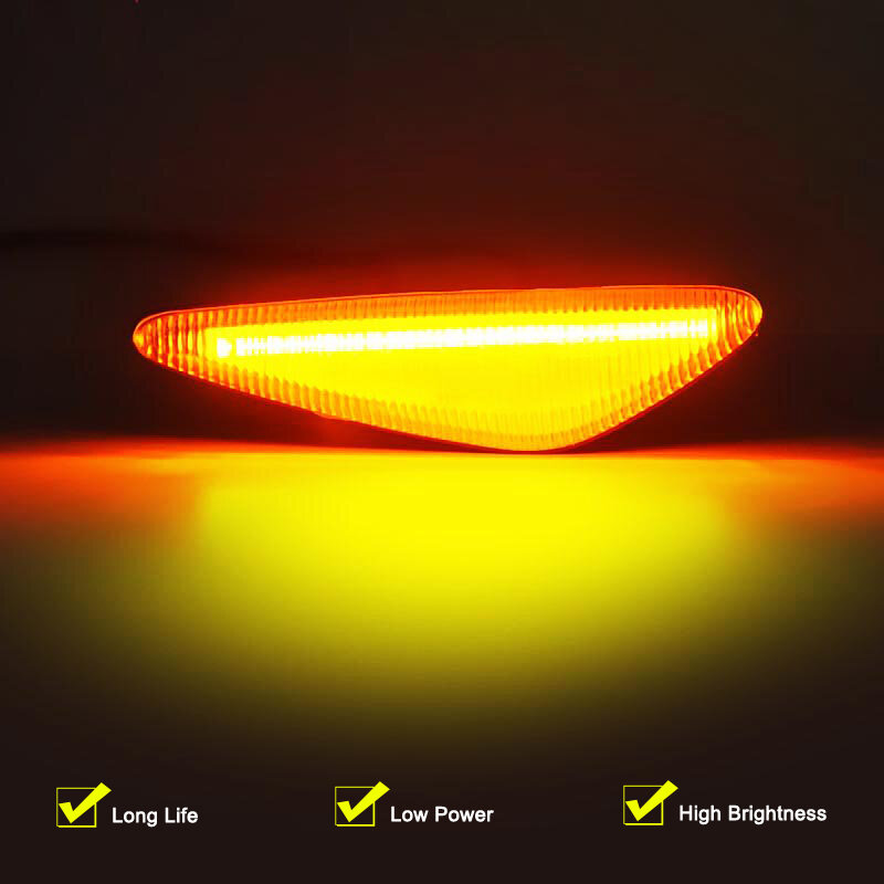 Прозрачная линза, светодиодная боковая лампа в сборе для Nissan Lafesta Highway Star 2011 2012 2013 2014 2015-UP, указатель поворота