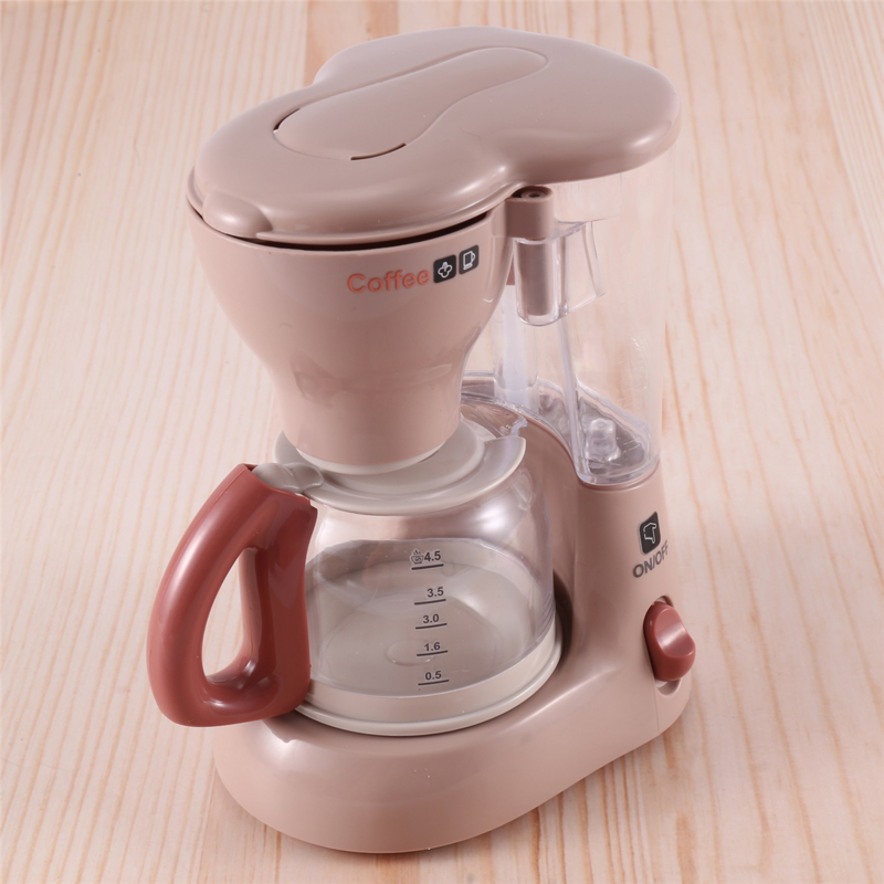 YH129-2SE 가정용 시뮬레이션 전기 커피 머신, 아동용 소형 가전 제품, 주방 장난감, 남아 및 여아 세트