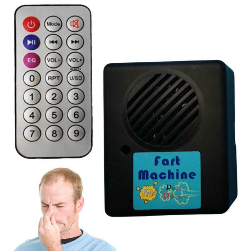 Fart Machine With Remote Funny Tricky Electronic Remote Control Fart Box Small Practical Gags Joke Party Favors Prank Toys For