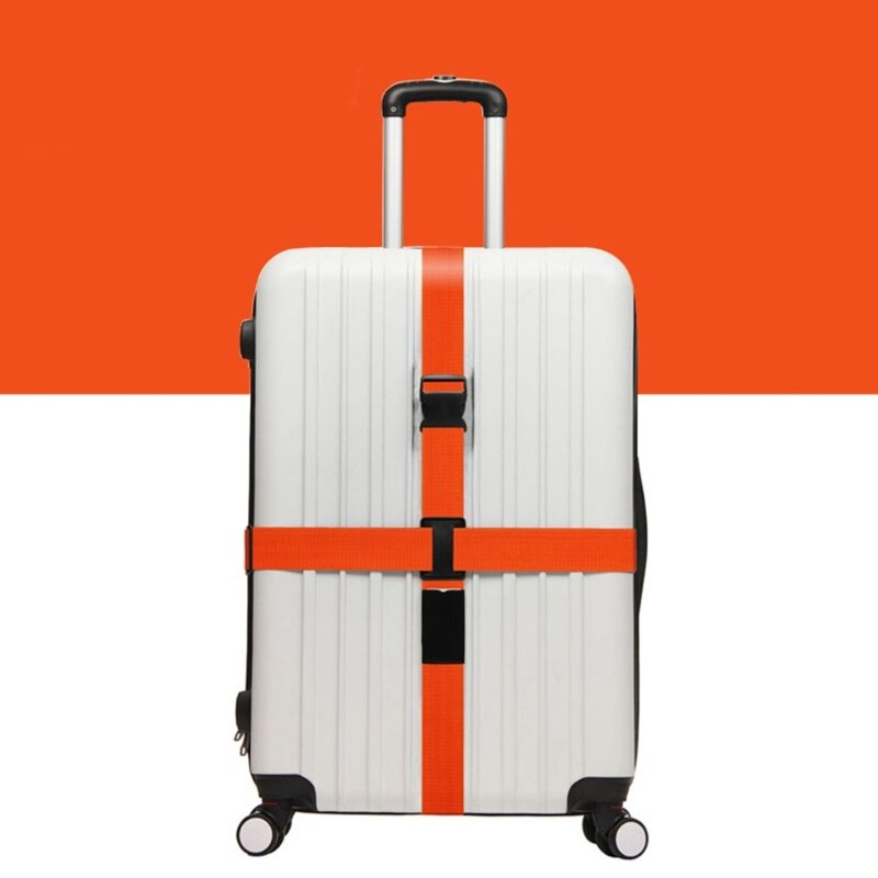 荷物ストラップ耐久性のあるパッキングストラップ調節可能なスーツケースベルト旅行アクセサリー