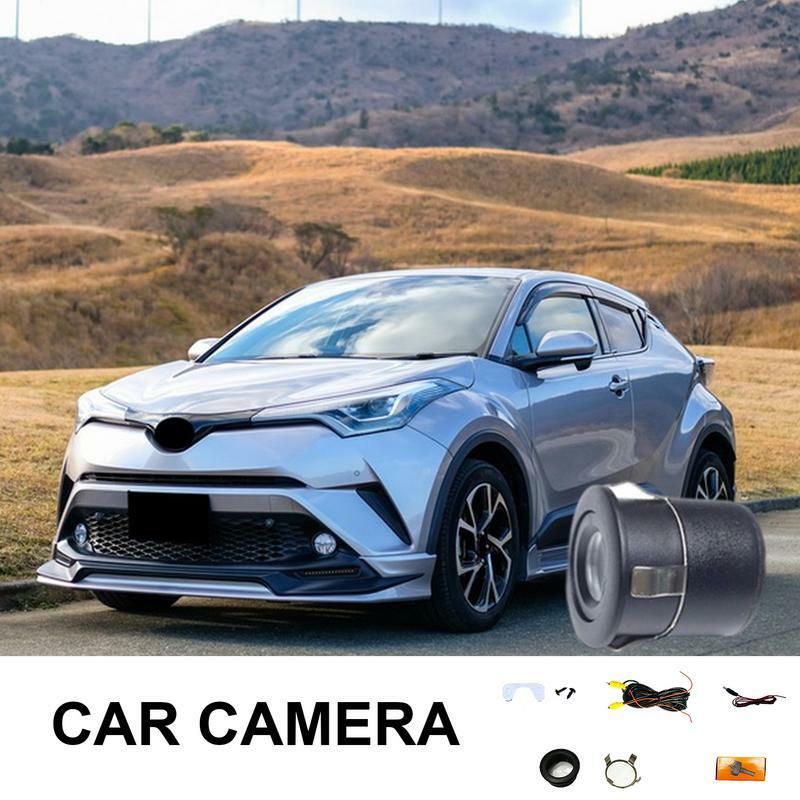 Car Backup Camera 150-Degree Wide View LED Reverse Camera Rear Front Side Reverse Camera Night Vision Reverse Rear View Backup