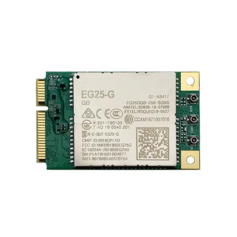 Quectel EG25-G EG25GGB-MINIPCIE/EG25GGB-MINIPCIE-S Mini Pcie Cat4 Module Voor Globale Band Simkaart Slot (Optioneel)