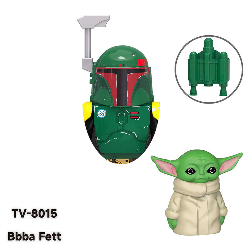 Blocos de Construção Star Wars para Menino, Mini Robot Figure Toy, Montagem de Tijolos De Boneca, Presente De Aniversário, Brinquedos Quentes, TV6102