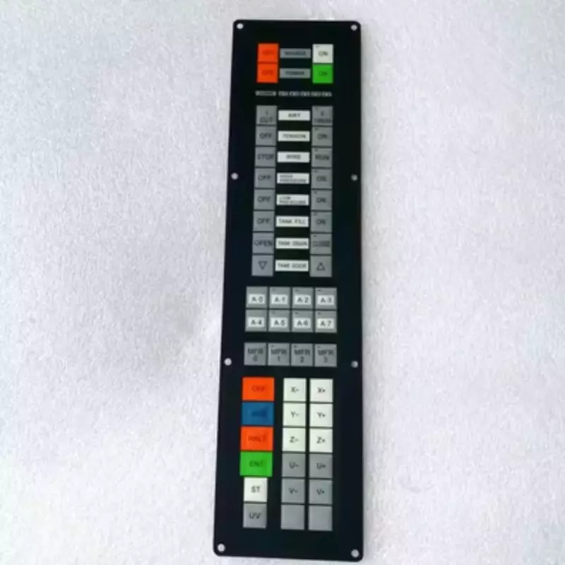 Mesin EDM Film Kotak Kontrol Tangan Aksesori Pemotong Kawat Film Tombol Panel Kontrol Operasi Panel Keyboard untuk Sodick
