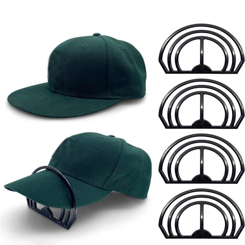 Plastikowa konstrukcja z podwójnymi przegródkami idealnie czapka bejsbolówka do gry w kształcie kapelusza