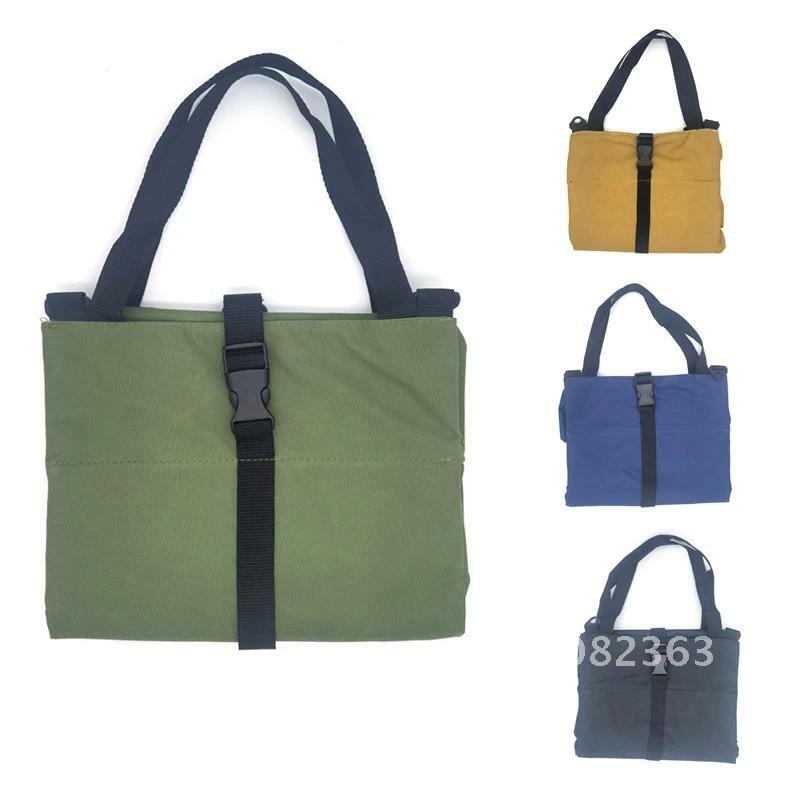 Rolo de lona Multi-Purpose Tool Bag, Ferramentas de reparo, Chave, Screwdriver Pouch, Pendurado Ferramenta, Zipper Storage Bag