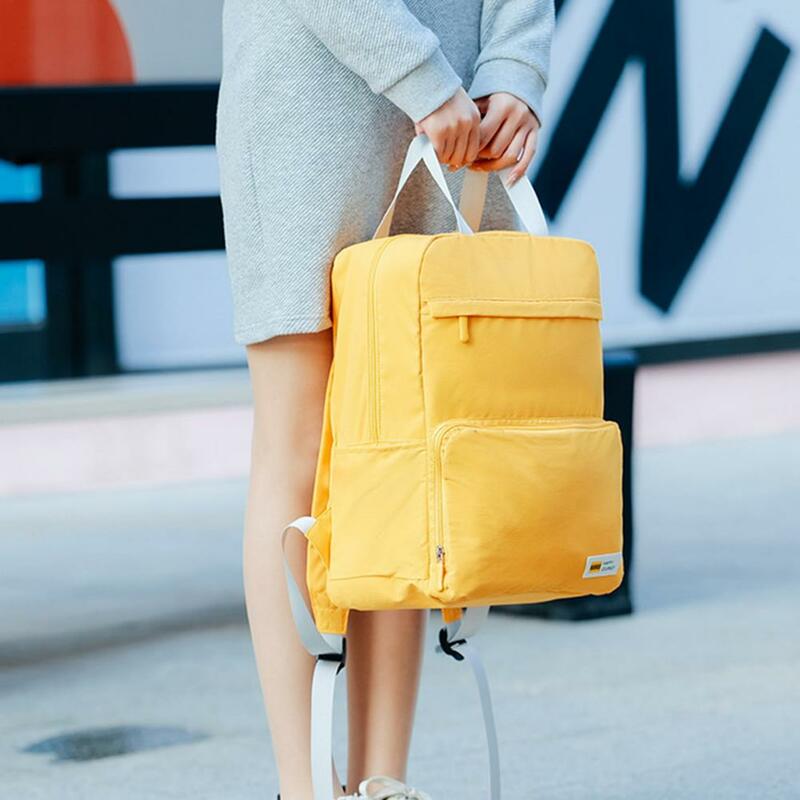 Sac à dos antivol 6 couleurs pour hommes et femmes, sac de voyage pliable à la mode pour un usage quotidien
