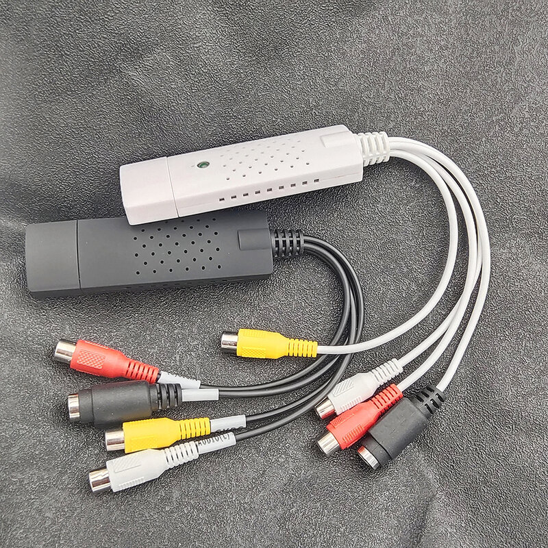 USB 2,0 Audio Video Capture Card Adapter TV Tuner Video Erfassen Converter Adapter Für Win7/8/XP/vista mit USB Kabel