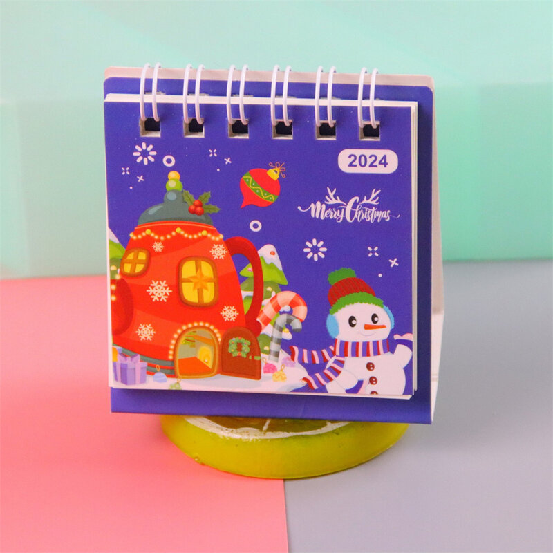 Triangular Base Desktop Decorations Quick View Desk Accessory Calendar Place It Smoothly Easy To Turn Pages Advent Calendar