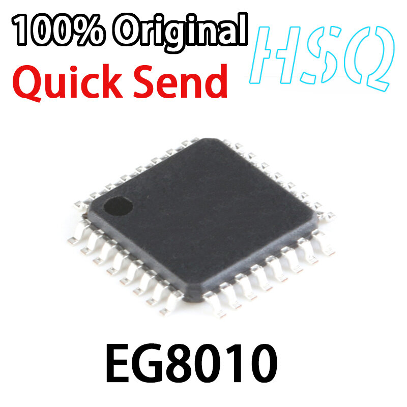 5 pces original novo eg8010 puro inversor de onda senoidal chip lqfp32