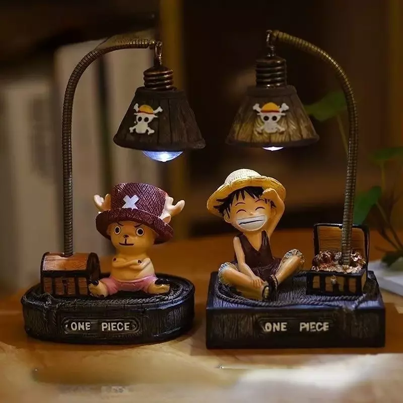 One Piece rufy animazione di alto valore periferiche cartoon cute desktop night light decoration learning office regalo di compleanno unisex