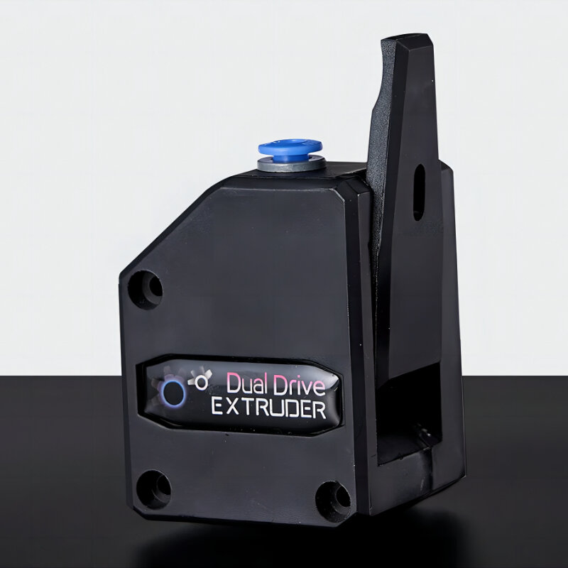BMG-extrusora de clon directo Bowden para impresora 3D MK8 V6 CR10, 1,75mm, TPU/TPE, Flexible, Dual Drive Gear Upgrade, color negro transparente