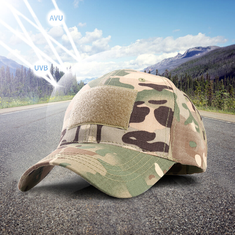 Multicam CP Camouflage ทหารเบสบอลหมวกตาข่ายยุทธวิธีกองทัพ Airsoft กีฬาปรับ Snapback ผู้รับเหมา Dad Hats ผู้ชายผู้หญิง
