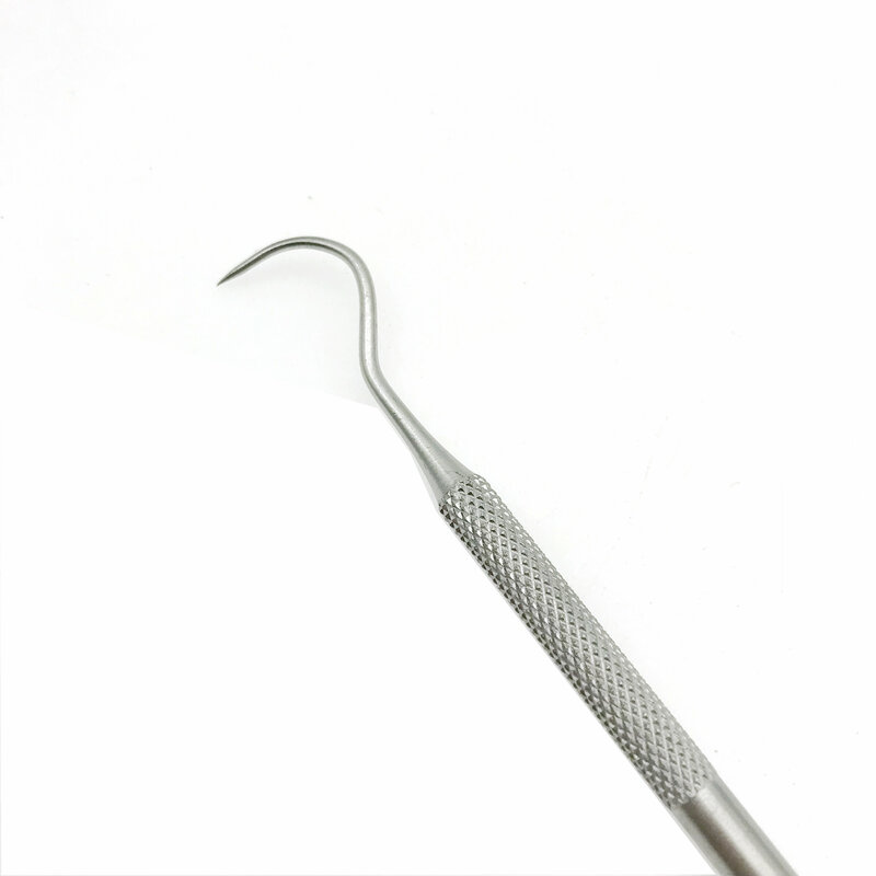5 шт., стоматологический Зонд из нержавеющей стали с двойным крючком